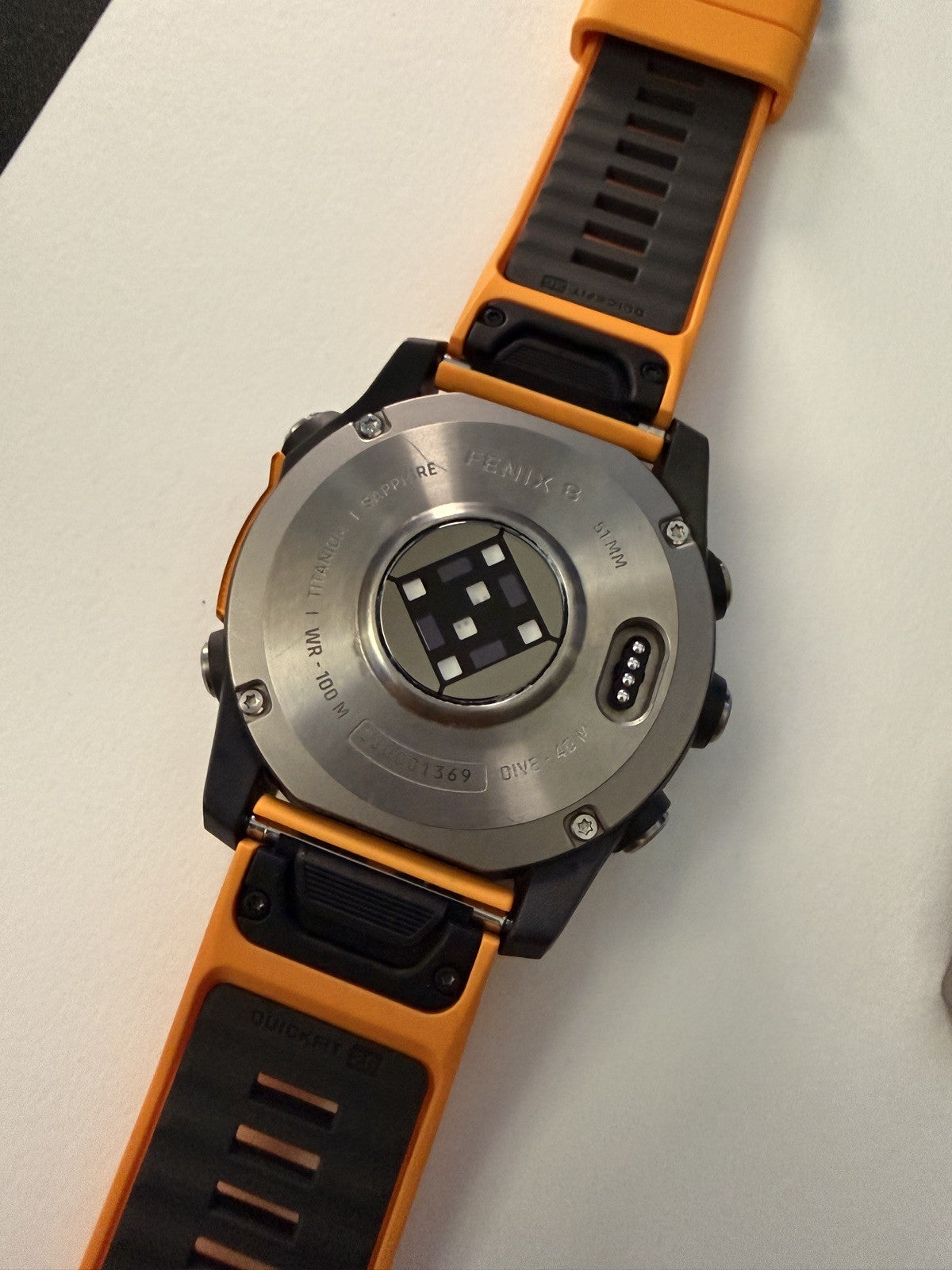 Garmin fenix 8 51 mm amoled sapphire, great condition