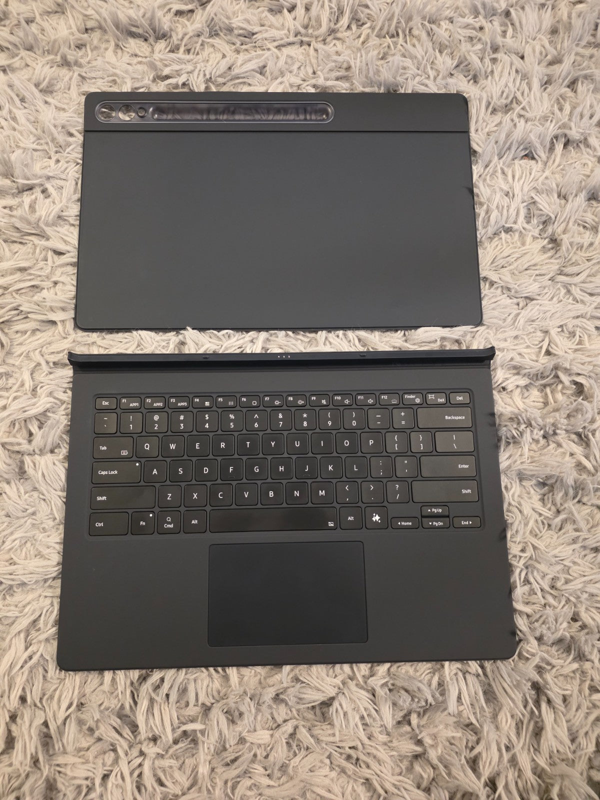 Samsung Galaxy Tab S10 Ultra 256GB Moonstone Gray SM-X920 Bundle (w/ KB Case)