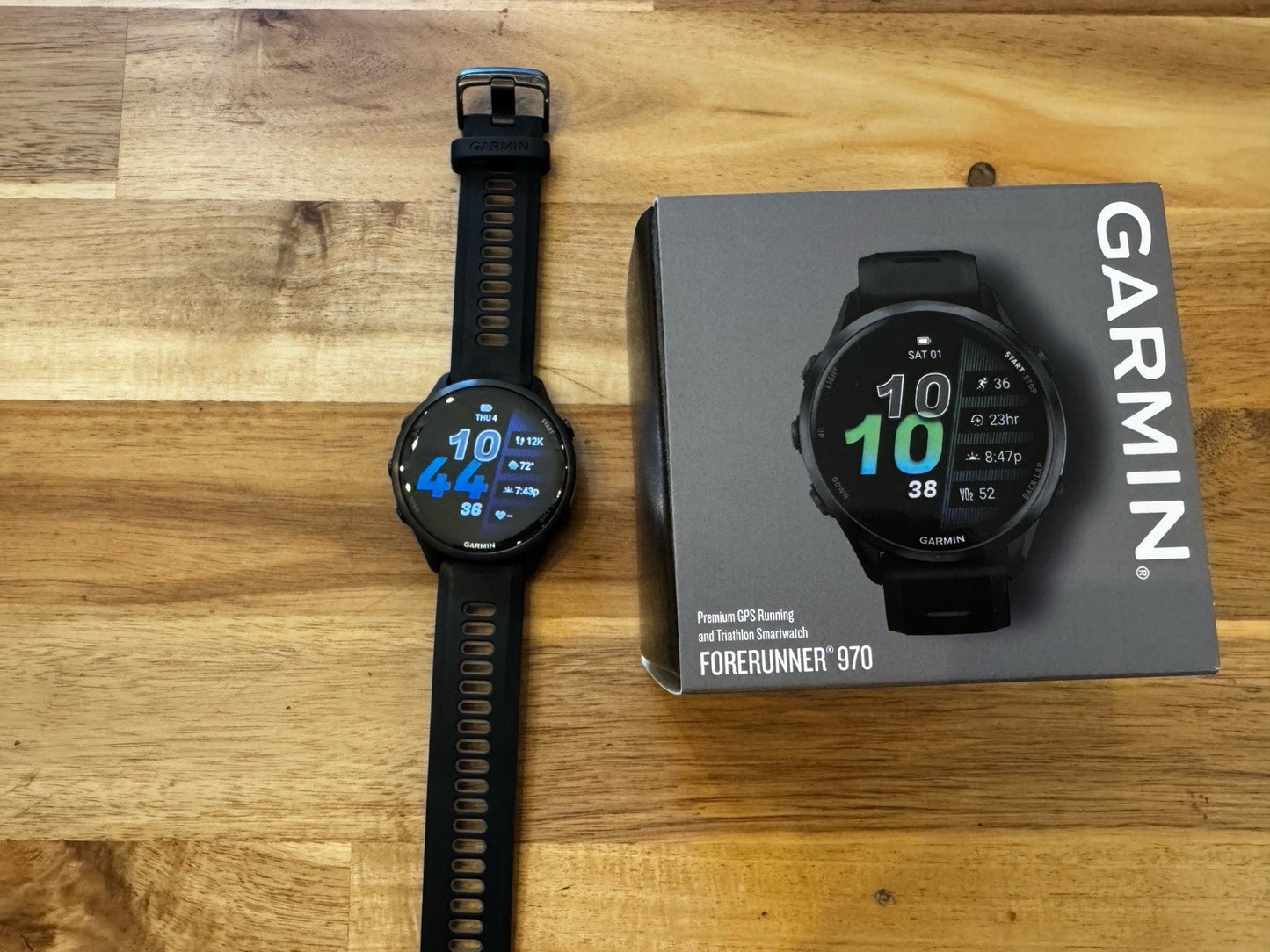 Garmin Forerunner 970 - Carbon Gray In Excellent Condition