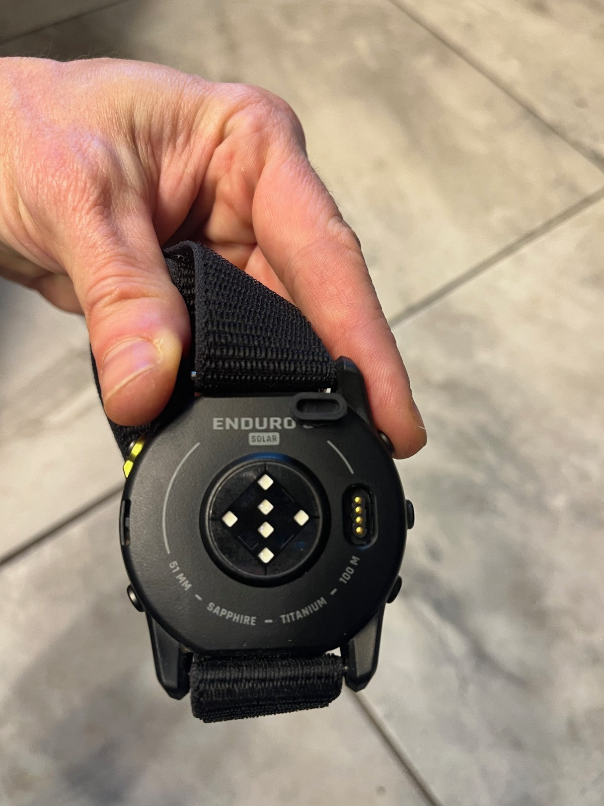 Garmin Enduro 3 Solar AMOLED GPS Watch – 51mm Titanium – Excellent Condition