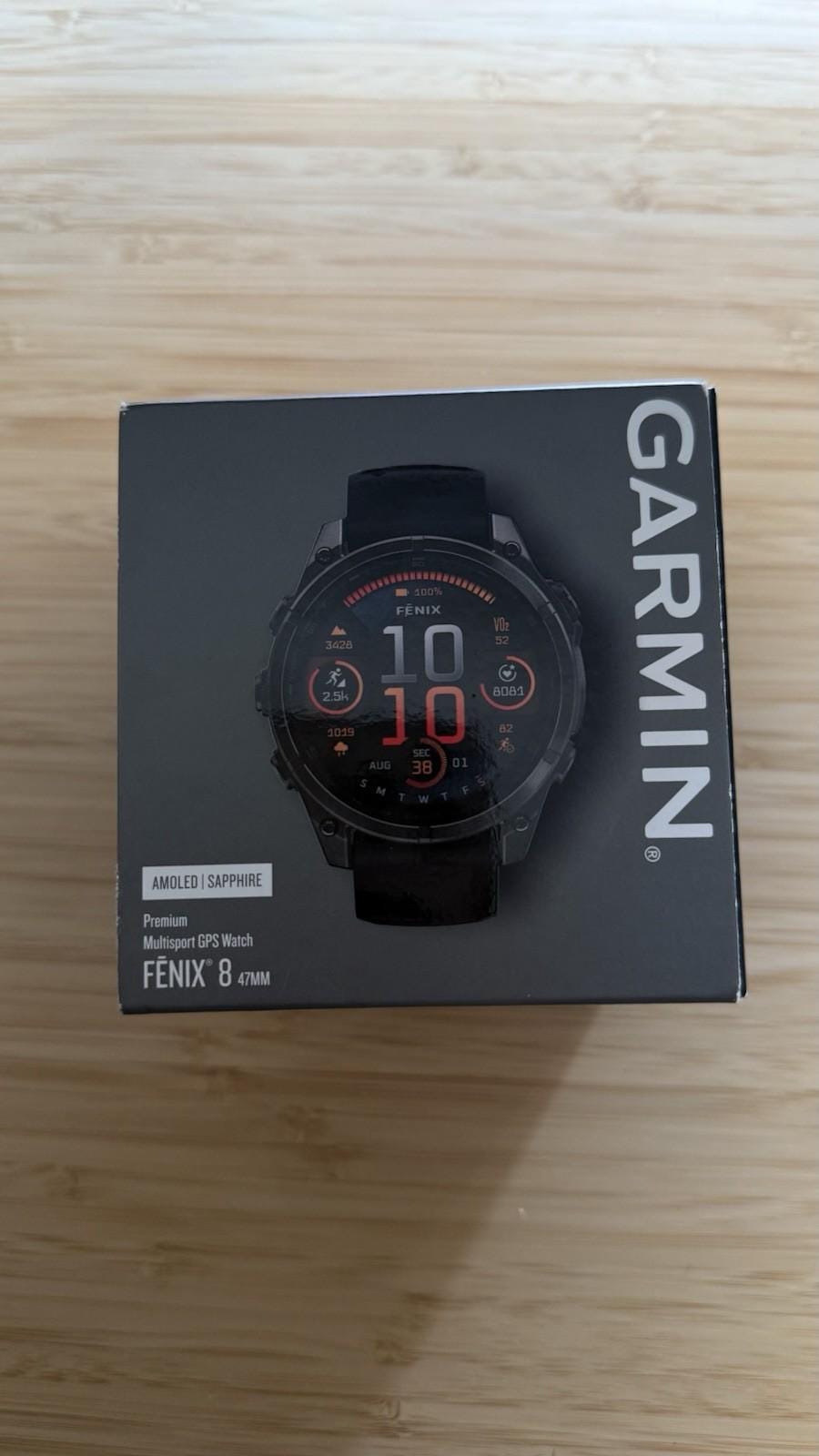 Garmin Fenix 8 47mm Amoled Sapphire - Premium Multisport GPS Watch