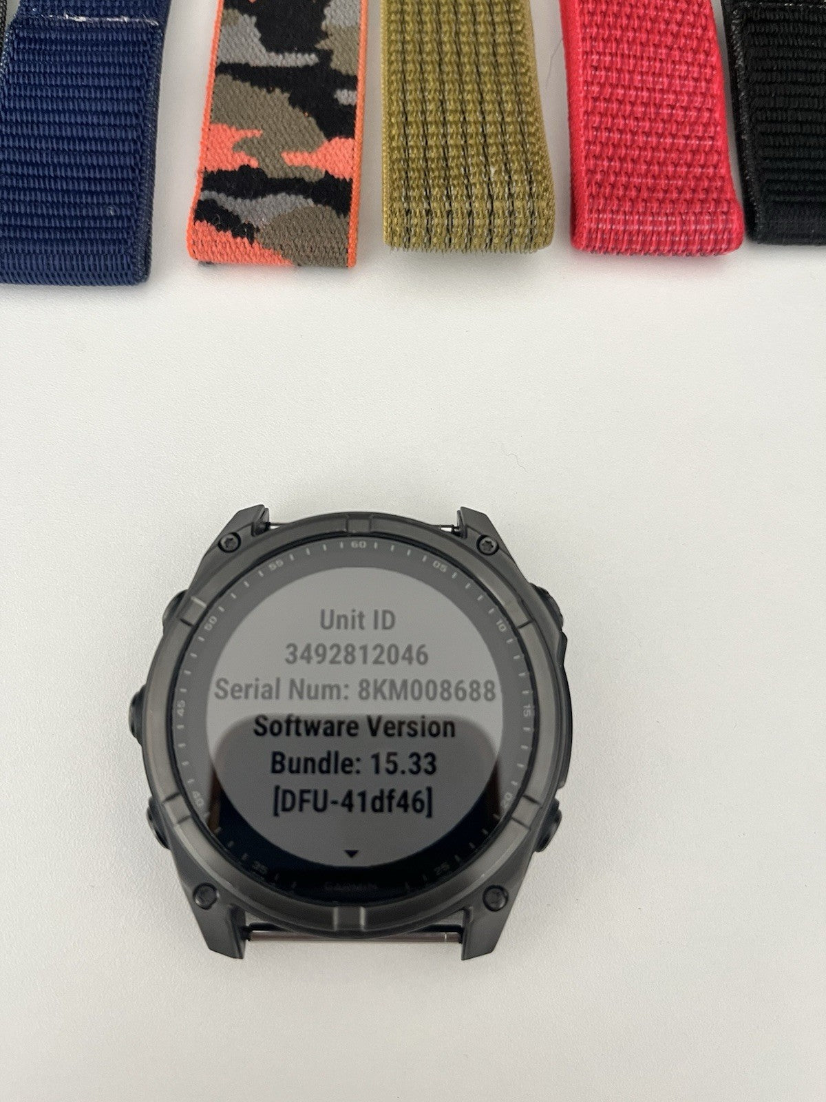 MINT Garmin FENIX 8 51mm Solar Sapphire Titanium Fitness Watch With Extra Bands!