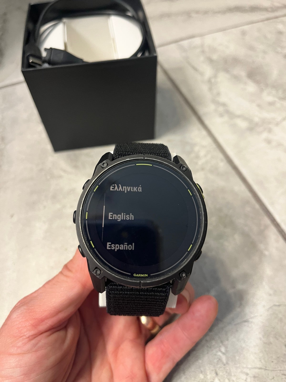 Garmin Enduro 3 Solar AMOLED GPS Watch – 51mm Titanium – Excellent Condition