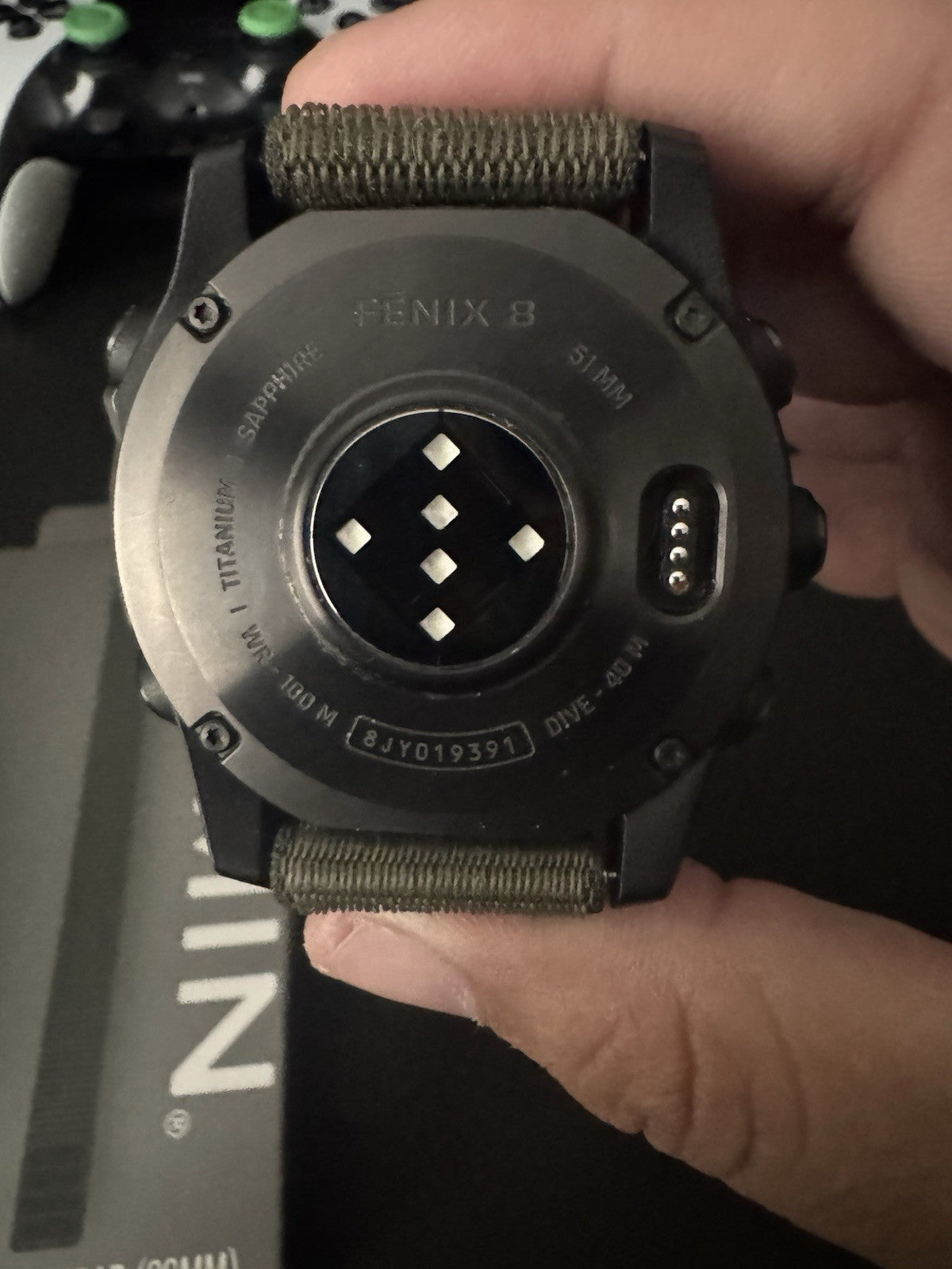 GARMIN FẼNIX 8 AMOLED SAPPHIRE PREMIUM MULTISPORT GPS WATCH 51mm