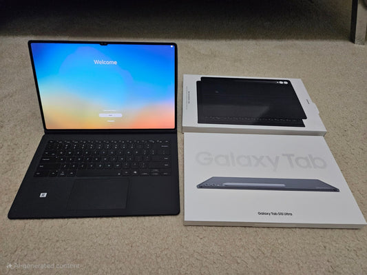 Samsung Galaxy Tab S10 Ultra with AI Key Book Cover Keyboard Bundle