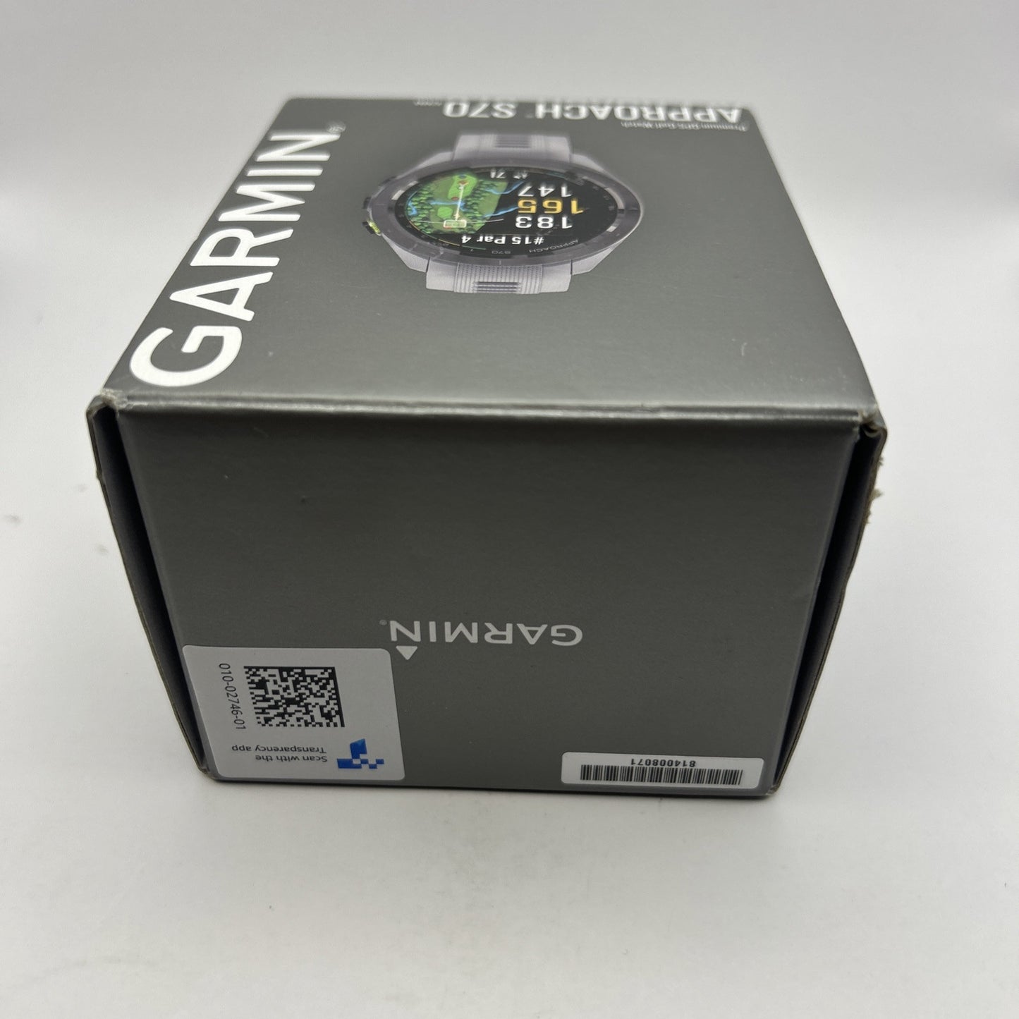 Garmin Approach S70 42mm Golf SGPS Watch - Black/Powder Gray - NEW (Open Box)
