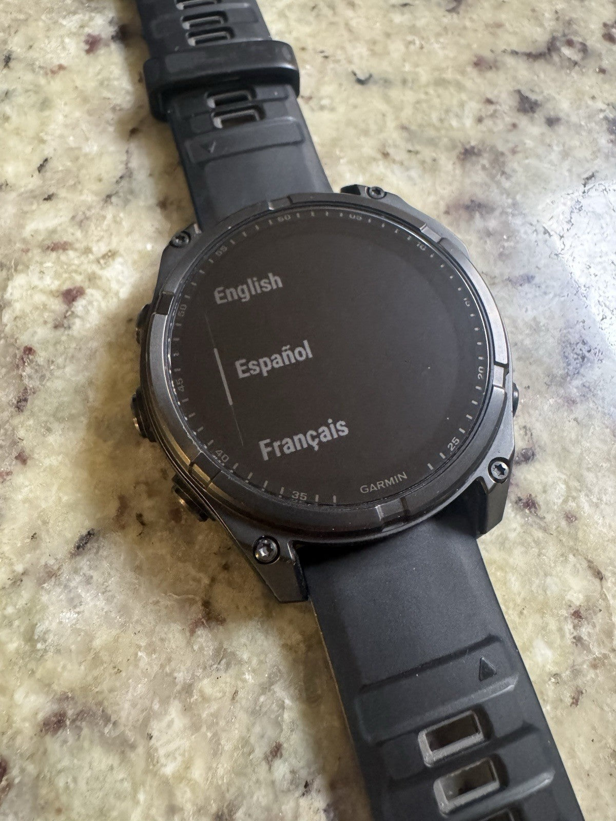 Garmin Fenix 8 47 mm Titanium Sapphire Solar Carbon Gray