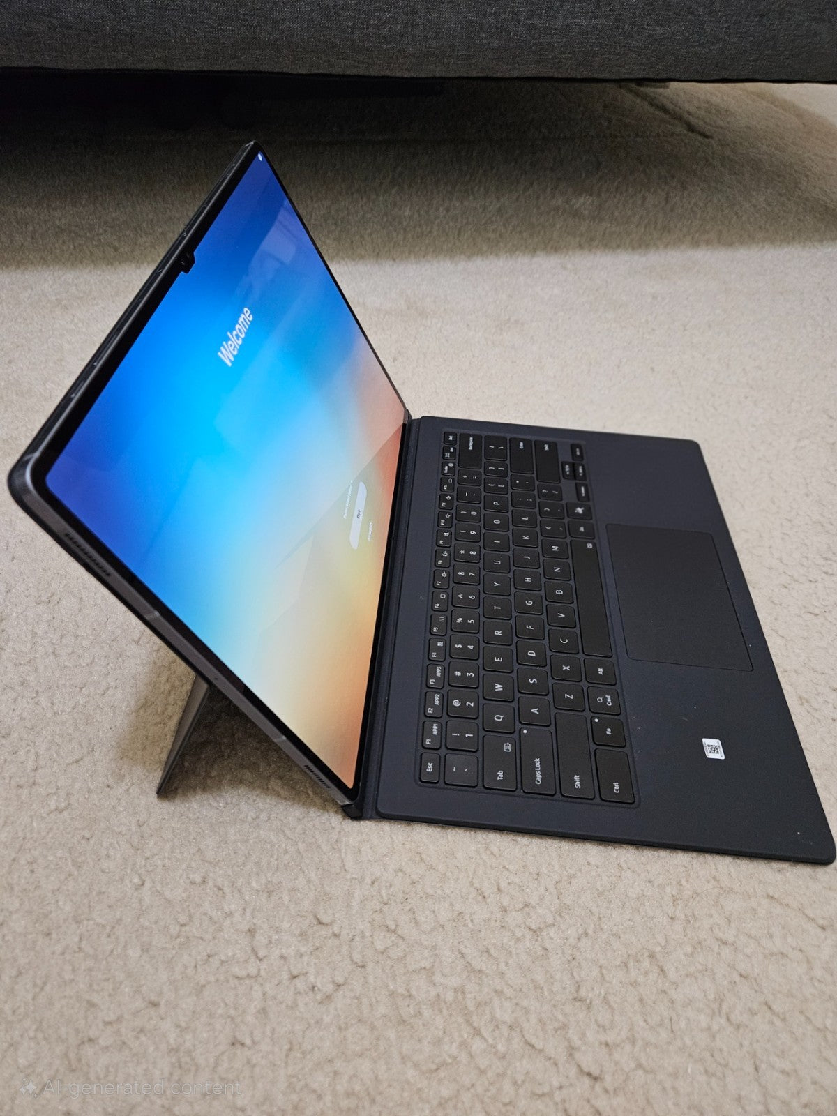 Samsung Galaxy Tab S10 Ultra with AI Key Book Cover Keyboard Bundle