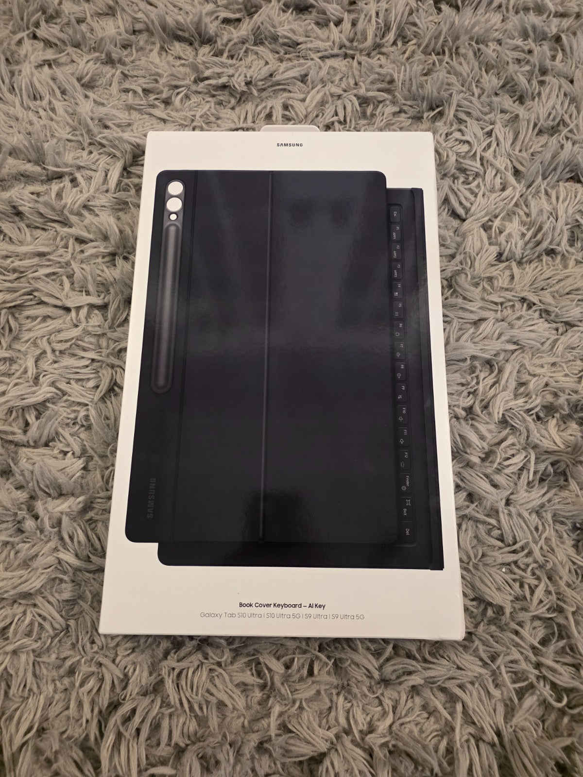 Samsung Galaxy Tab S10 Ultra 256GB Moonstone Gray SM-X920 Bundle (w/ KB Case)