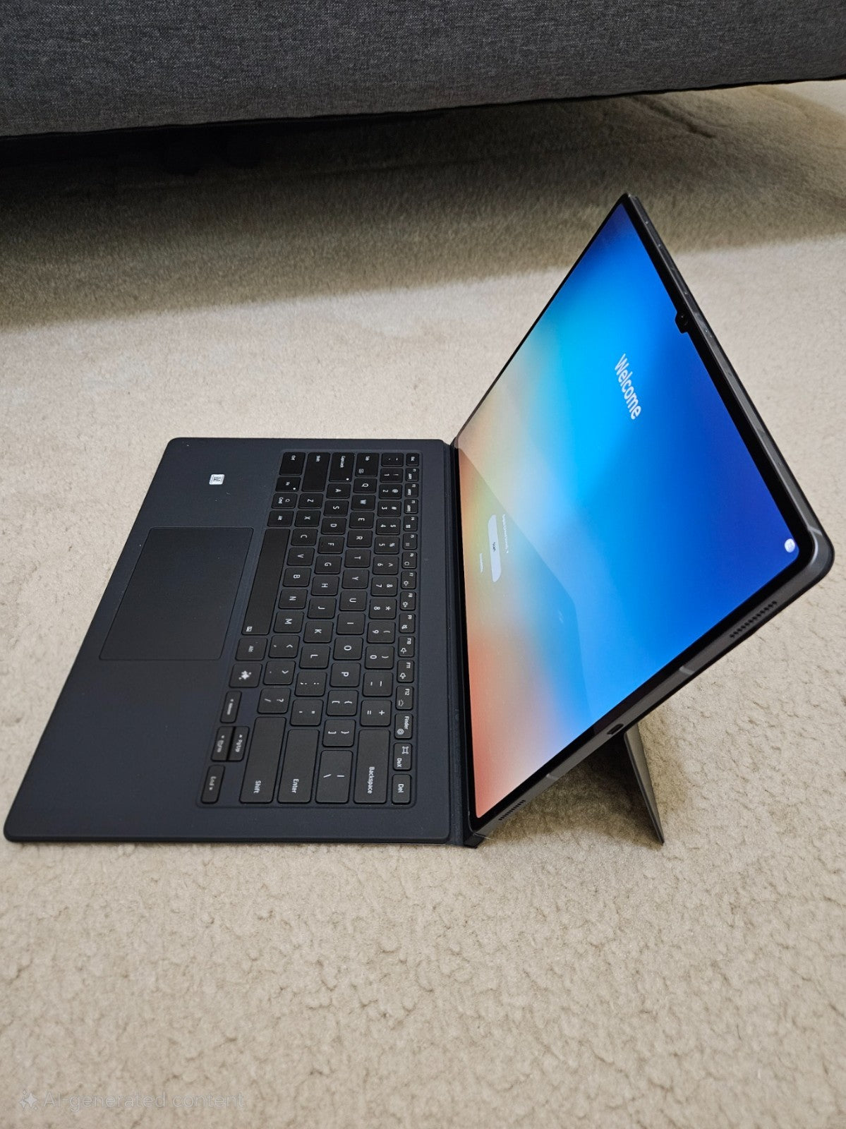 Samsung Galaxy Tab S10 Ultra with AI Key Book Cover Keyboard Bundle