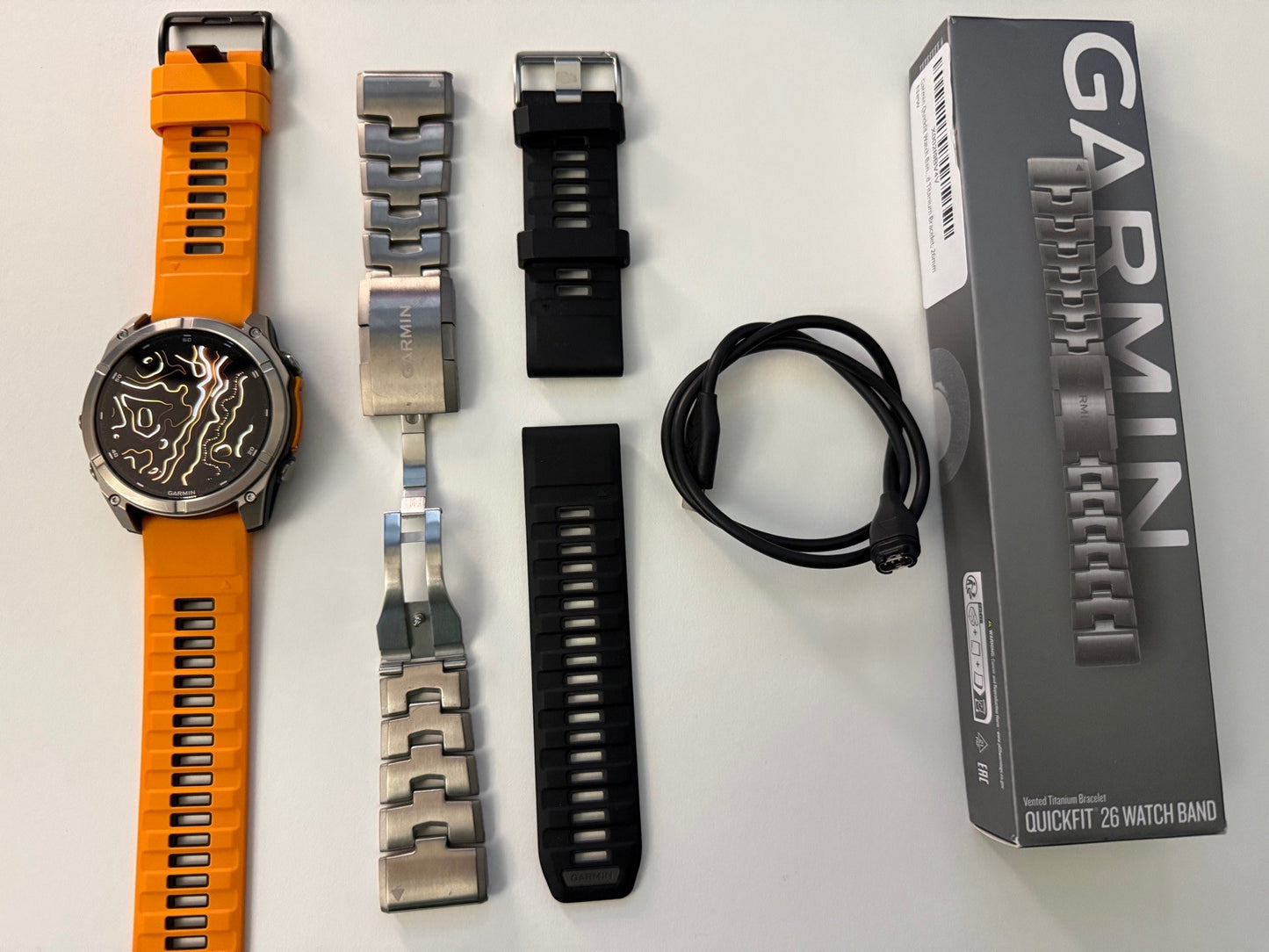 Garmin fenix 8 51 mm amoled sapphire, great condition