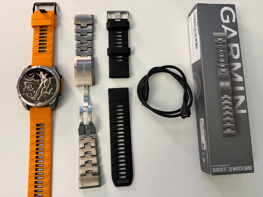 Garmin fenix 8 51 mm amoled sapphire, great condition